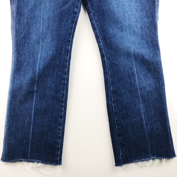 Old Navy Flare Ankle High Rise Jeans Sz 2 - Picture 4 of 9